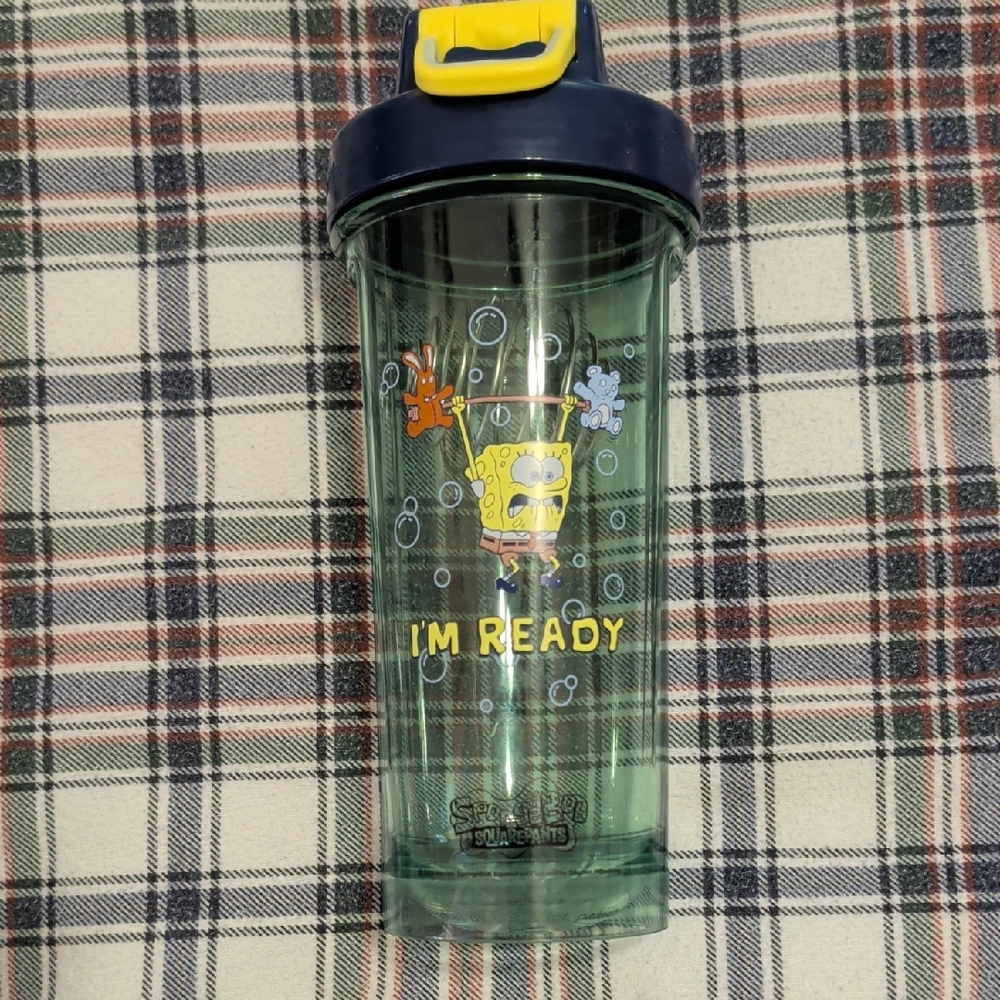 SpongeBob SquarePants Blue and Yellow Kids Tumbler